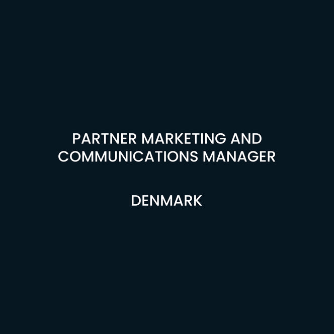 Partner Marketing and Communications Manager