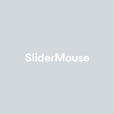 light grey box with text saying SliderMouse